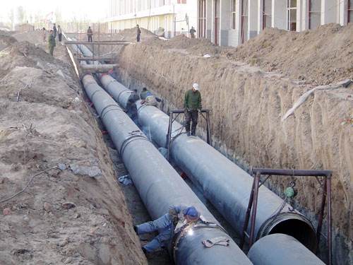北京建工四建公司大兴热力管道项目