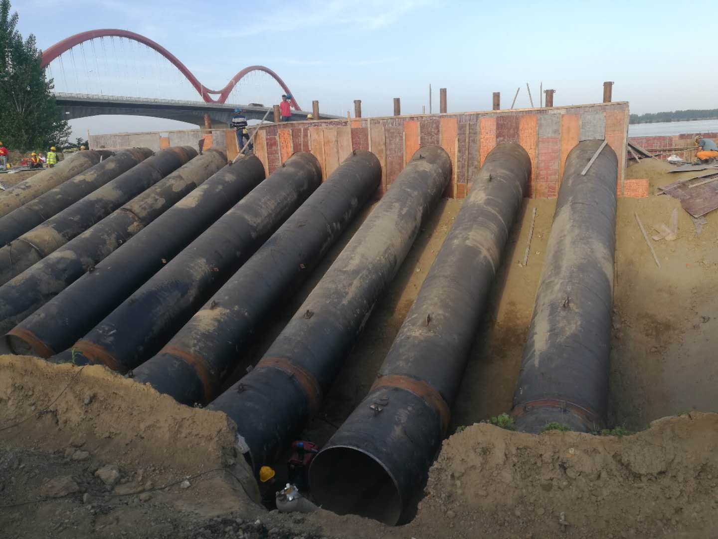 湖北中化饮水管道项目