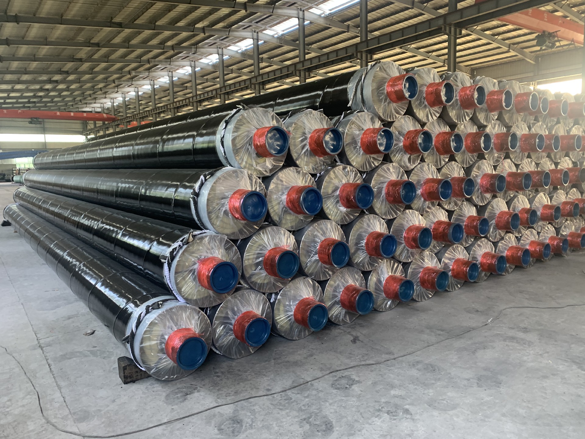 钢套钢直埋保温钢管