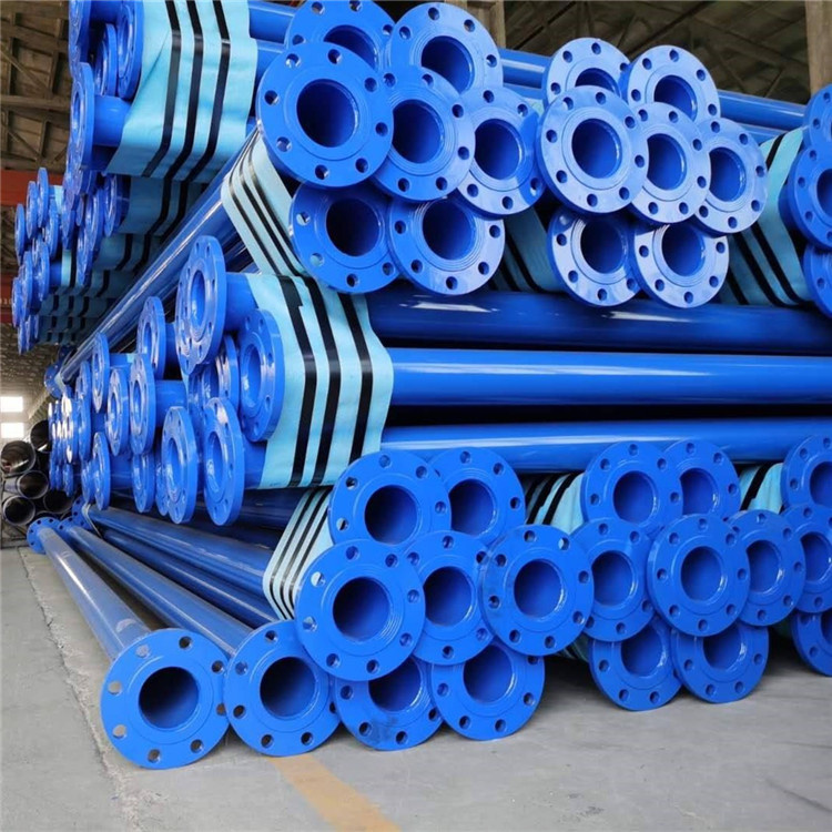 简要介绍法兰连接涂塑螺旋钢管的制作工艺